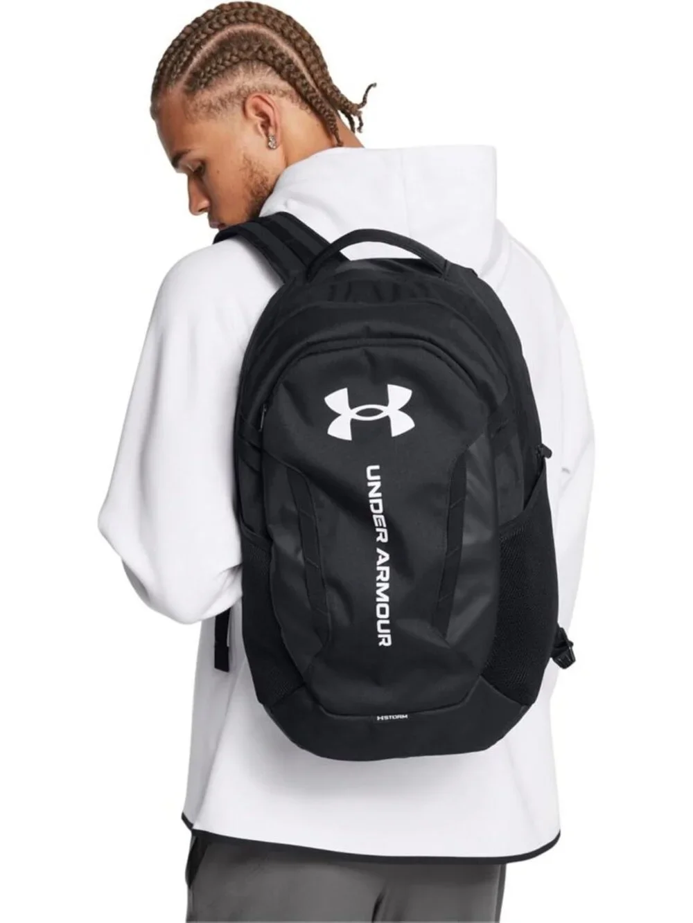 Stylish Unisex Black Backpack, Durable & Spacious, Perfect for School & Travel